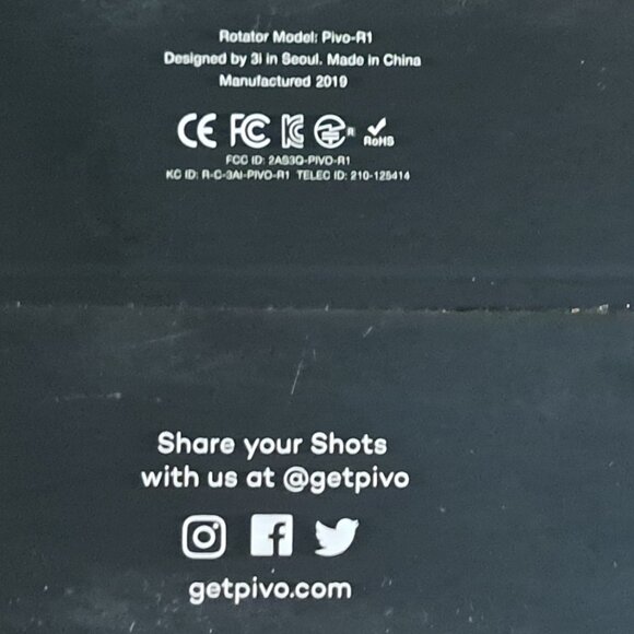 Pivo Pod w case Auto Tracking - Auto Focus - Remote Control - APP - BRAND NEW - Picture 8 of 9